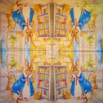 999.088 Rabbits:  unnatürlich - 3-ply - ppd - C.Pabst